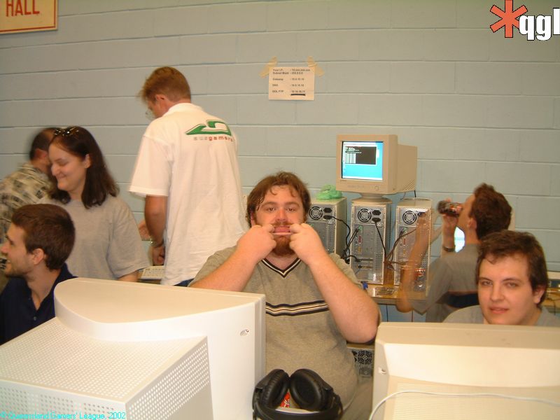 Typodemon being Typodemon next to Khel 
