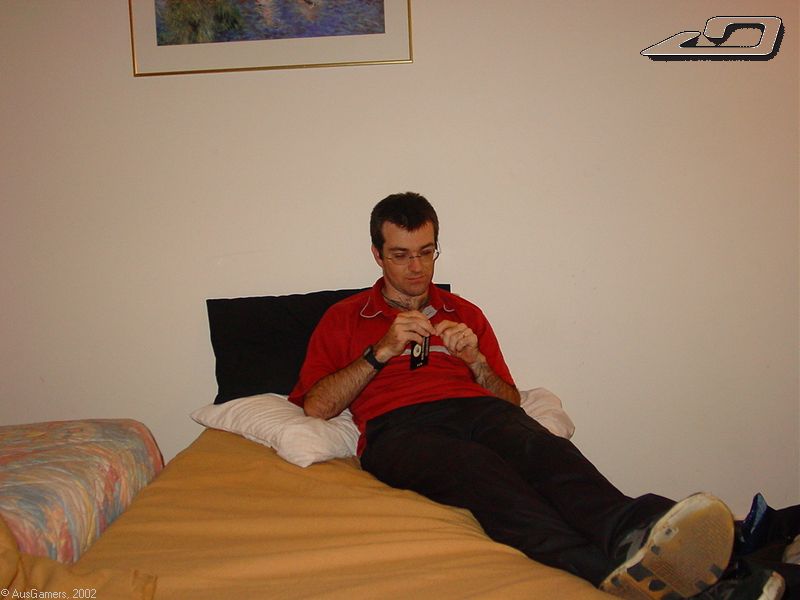 After pub gathering in our room 
